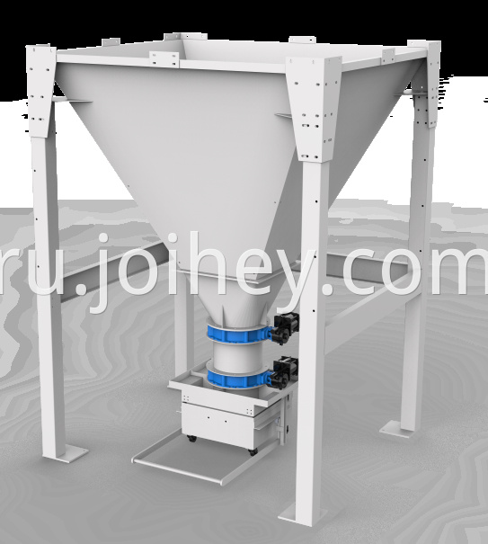 Dust collector locks air and unloads dust